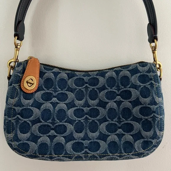 Coach Denim Swinger - Picture 1 of 9